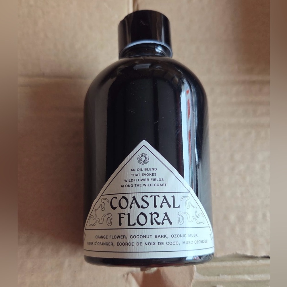 Coastal Flora Fragrance Oil - Orange Flower, Coconut Bark, Ozonc Musk -New